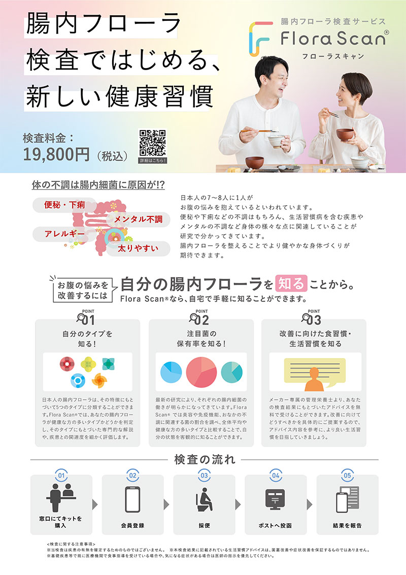 腸内フローラ検査